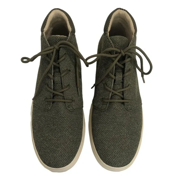 Baretraps Men’s Luca Lace-Up Sneakers Shoes Size 11M Dark Sage Green Comfort EUC - Picture 3 of 9